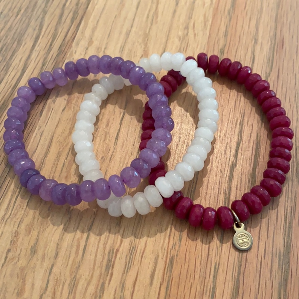 Set of 3 Beaded Bracelets